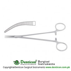 Halsted-Mosquito Haemostatic Forcep Curved Stainless Steel, 18 cm - 7" 
